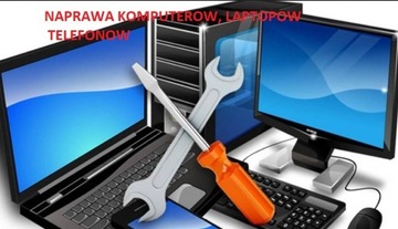 Naprawa komputerow, laptopow, telefonow