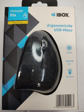 Mysz I-BOX ergonomic fin mouse 