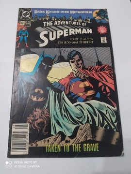 Komiks DC the Adventures os Superman #467 USA 1990