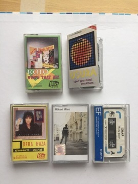 5x kaset: SNAP, R. Miles, Ofra Haza, Usura , Koto.
