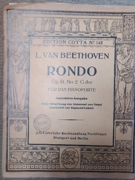 L.van Beethoven, Rondo