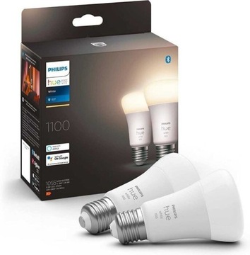 Philips Hue White Inteligentna Żarówka2xE27 1100lm