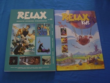 Relax Magazyn Opowieści Rysunkowych 35 + Relax Kids