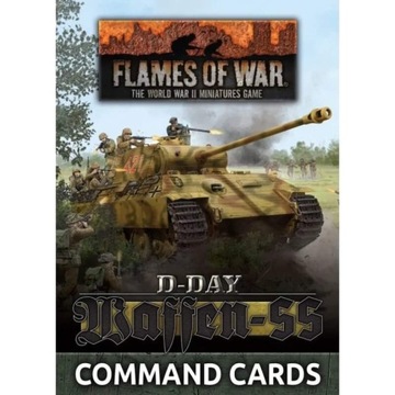 Flames of War D day Waffen SS cards