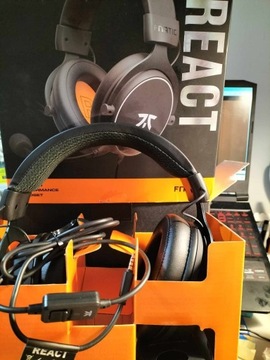 Słuchawki z mikrofonem dla graczy Fnatic