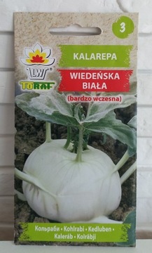 Kalarepa Wiedeńska biała nasiona 2g