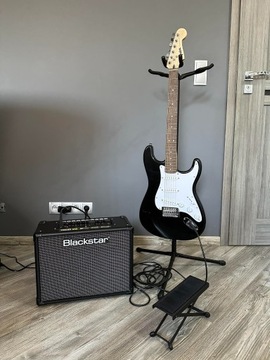 Markowy Zestaw Gitara Elektryczna Fender