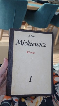 Adam Mickiewicz  Wiersze wydanie z 1982roku