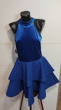 Sukienka  collection 40 niebieska nowa