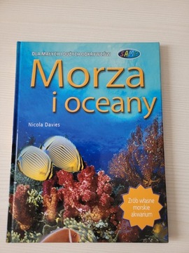 Morza i oceany książka dla dziecka twarda oprawa 