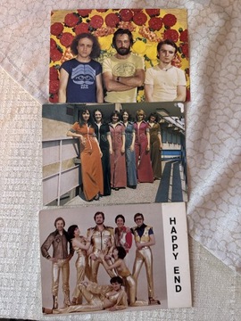 Zespoły muzyczne pocztówki lata 70.