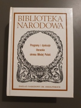 Programy i dyskusje literackie młodej Polski