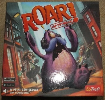 2 gry (nieużywane): Roar łap potwora + Mafia