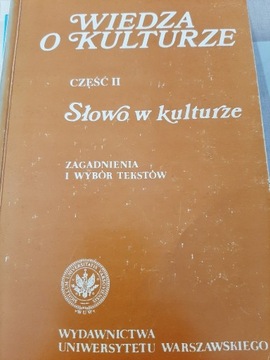 Słowo w kulturze