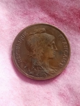 Francja 10 centymów, 1917