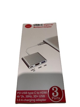 Przejściówka z USB C na inne złącza