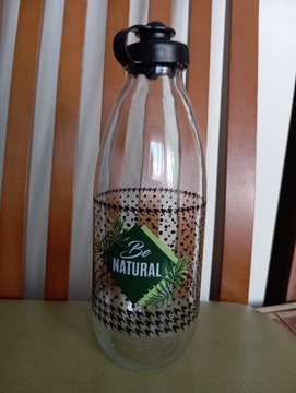 Butelka szklana be natural 900 ml