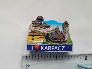 Magnes na lodówkę - 3b. KARPACZ