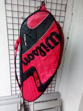 TORBA TENISOWA WILSON K FACTOR 9 RAKIET JAK NOWA