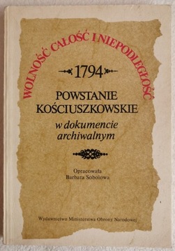 POWSTANIE KOŚCIUSZKOWSKIE, Barbara Sobolowa