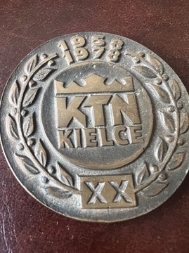 Stary medal KTN Kielce 1978