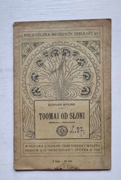 R. Kipling Toomai od słoni 1908