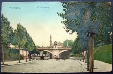 Warszawa, ulica Karowa. 1912 r.
