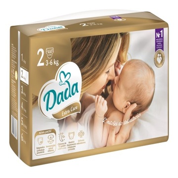 Pieluchy DADA CARE 2, 3 paczki