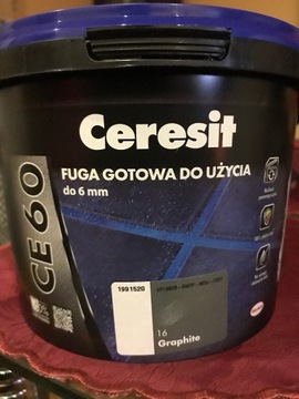 Fuga Ceresit CE 60 gotowa do użycia - Graphite 16