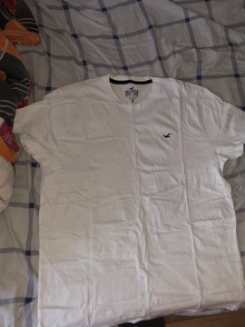 Koszulka Hollister biała rozmiar L NOWA 