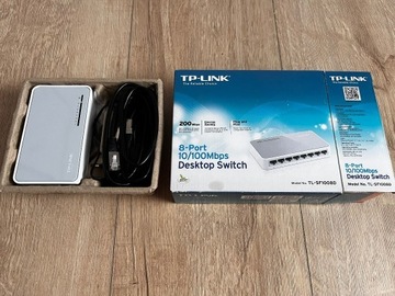 Przełącznik typu desktop Switch TP-LINK TL-SF1008D