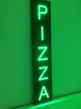 LED Reklama PIZZA 120x25 cm diodowa zewnętrzna