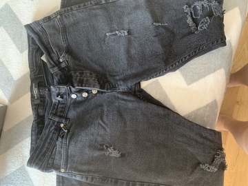 Jeansy damskie Balenciaga 40 dziury skinny