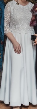 Suknia ślubna biała długa 