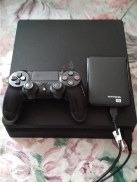 PS4 Slim 500GB+2TB Gry Zestaw