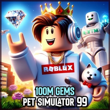 100M GEMS (DIAMENTY)  | Pet Simulator 99