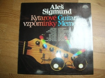 Aleś Sigmund-guitar memories. NM