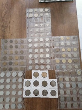 Zestaw 153 monety, Srebro, PRL, EUROPA 