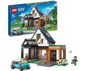 LEGO City 60398 Dom rodzinny i samochód ele