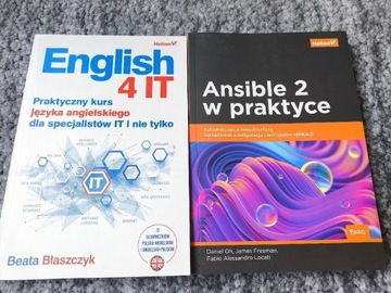 Książki English4IT i Ansible2 w praktyce