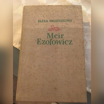 Książka Elizy Orzeszkowej - Meir Ezofowicz