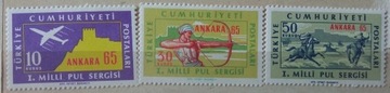 Znaczki ** Turcja 1965r Mi 1966-69 