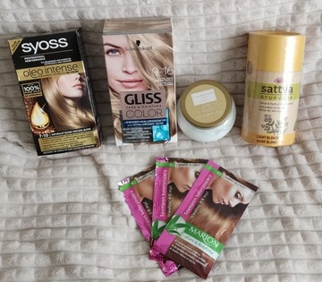 Farby blond Syoss, Gliss, krem do ciała Oriflame 