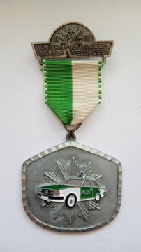 Niemiecki medal 9. INTERN.POLIZEI-MARSCH 1981r