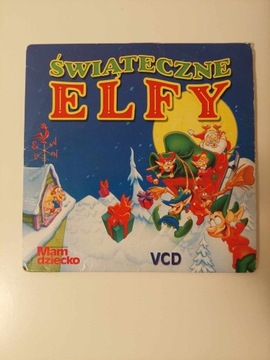 Świąteczne Elfy VCD film bajka dvd vcd cd 