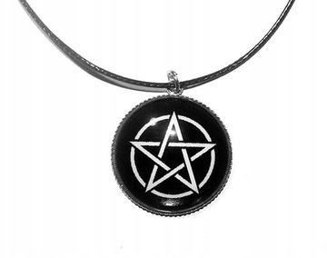 NASZYJNIK Pentagram talizman Amulet Gwiazda