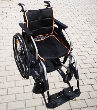 Wózek inwalidzki aluminiowy Cruiser Active 3, lekki, nowy szer. 42 cm