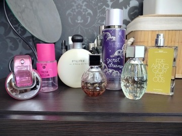 Perfumy Jimmy Choo Floral, Bvlgari Omnia, Victoria's Secret, Pure Sung