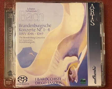 J S Bach Brandenburgische Konzerte 1-4 SACD