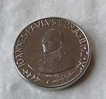 Watykan - Jan Paweł II - 50 lirów - 1990r.